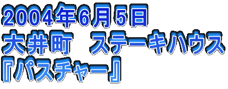2004N65
䒬@Xe[LnEX
wpX`[x
